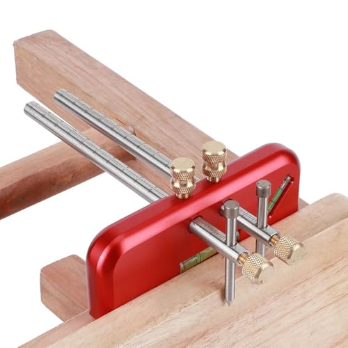 Jauge de mortaise et règle de traçage précise pour assemblage du bois