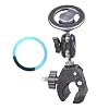 Phone Mount with Adjustable Clamp and 360 Rotating for 4 to 7Inch Smartphones on Mic Stands Tripods Magnetics Phone Mount #4