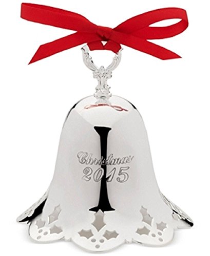 Towle 2015 36th Edition Silver Pierced Bell Ornament