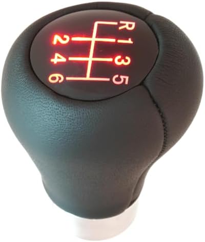 6 Speed LED Gear Shift Knob for BMW E46 E81 E82 E87 E88 E90 E91 E92 E93 Manual Transmission MT