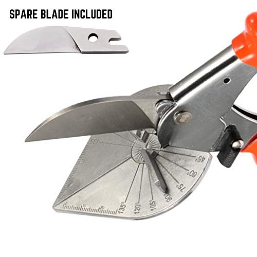 Red Oak Tools Multi Angle Miter Shear Cutter with Adjustable Angle Block from