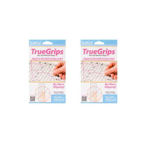 CRAFTERS WORKSHOP TrueCut Non-Slip Ruler Grips, 30/Pkg (TwÐ¾ PÐ°ck)