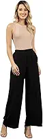 Calça Alfaiataria de Cintura Alta - Modelo Pantalona Elegante