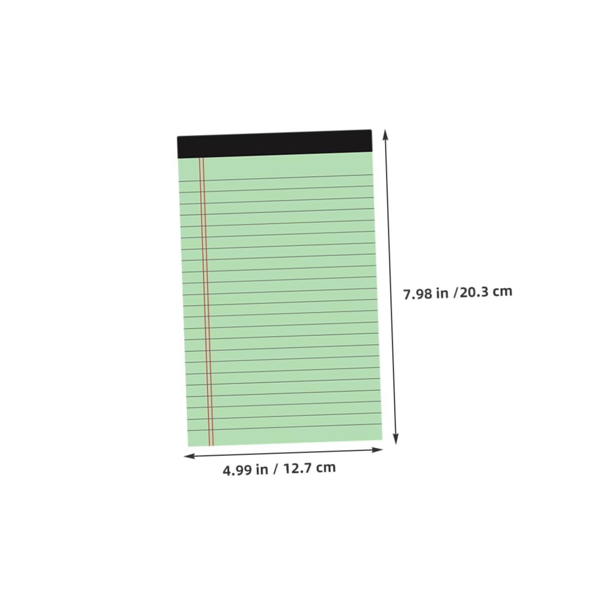 SOIMISS 6pezzi Blocchi per Appunti Legal Righe Strappabili per Appunti Righe Quaderno Diario Materiale Scolastico Blocco Note di Carta Quaderni Legali