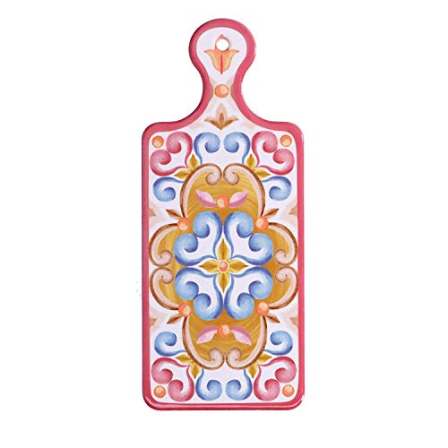 ROSE & TULIPANI - Tagliere rettangolare 12x29 cm Borgo