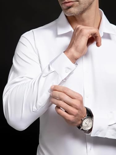 Image of IndoPrimo Men's Stylish Solid Satin Casual Shirt for Men Full Sleeve