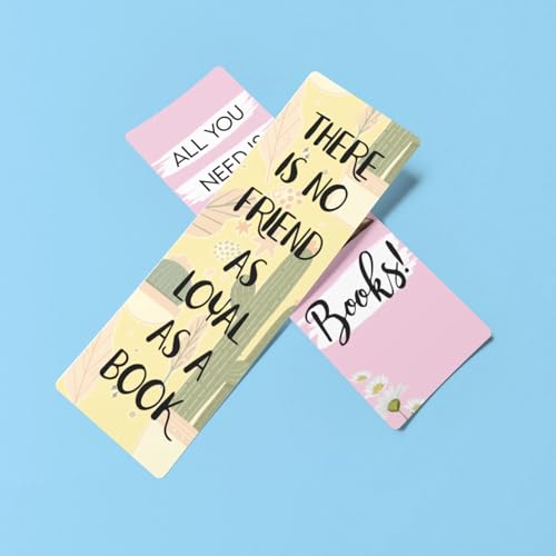 Image of Posternet Bookmarks For Book Lovers Set Of 10 Pcs Designed Quotes Theme Printed Bookmark (Set Of 10 Pcs)