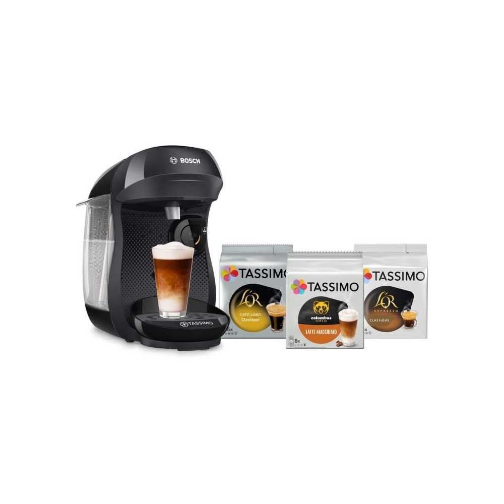 Tassimo Bosch Happy noire TAS102EC3