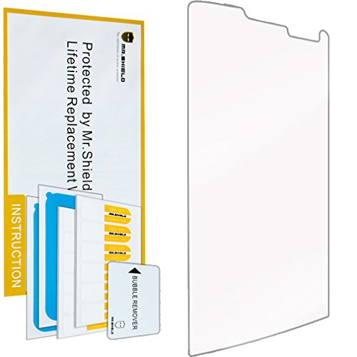 Mr.Shield For LG Leon LTE [Tempered Glass] screen protector [0.3mm Ultra Thin 9H Hardness 2.5D Round Edge] with Lifetime Replacement