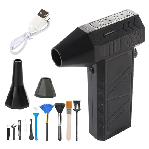 Mini soplador de nieve – soplador de polvo y soplador de hojas – Limpiador de polvo para el patio trasero – para céspedes, exteriores, apartamentos, patios traseros, jardines, instalaciones