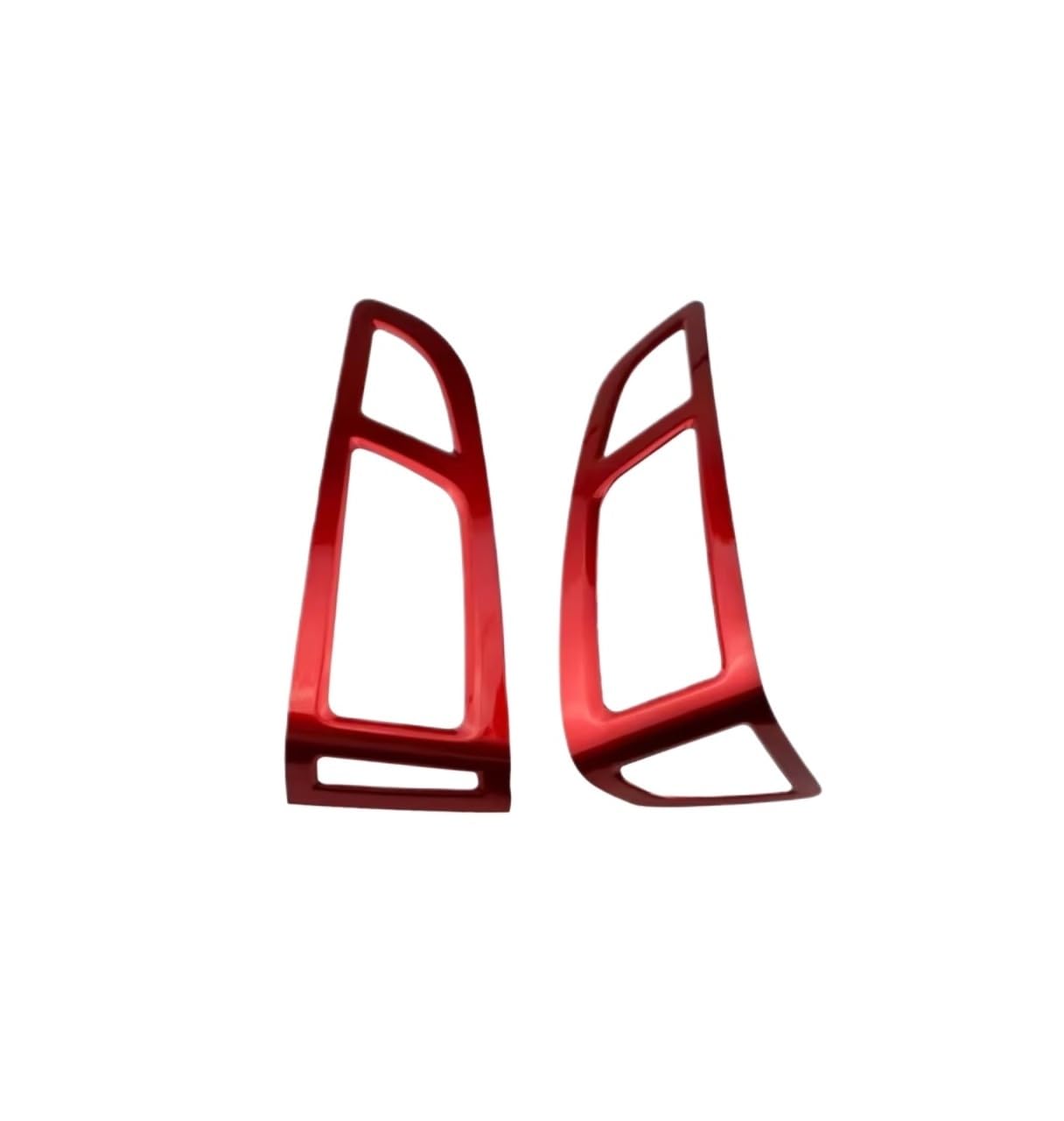 Car Interior Moulding Trim for Focus 3 for MK3 2015-2018 LHD Air Vent Outlet Panel Decoration Cover Trim Stickers Interior Accessories(Red)