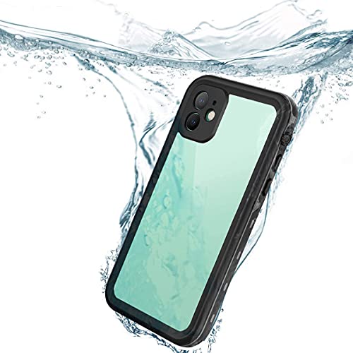Redpepper IP69K Wasserdicht Hülle für iPhone 11 6,1-Zoll Schlank Stoßfest Staubdicht Ganzkörper Versiegelt Unterwasser TPU PC Robust Schutz Case, Unterstützt Wireless Charging