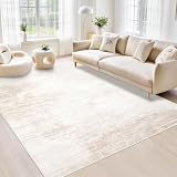 Area Rugs 6x9 Living Room: Washable Rug Modern Abstract Large Rug Soft Non Slip...