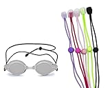 CHUNG Goggle Bungee Straps Universal Replacement Adjustable for Kids Women Men Assorted Color for Girls (Rose/Pink/Lenvender)