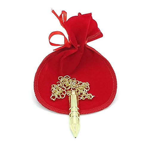 Kit Pendulo para Radiestesia e Radiônica Dourado