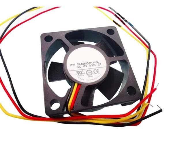 Ventilateur 40 mm DAS0540-D1110A 12V 0,3A avec flux d'air optimisé 40x10mm