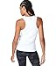 Sweaty Betty Women's Athlete Racer Back Seamless Workout Tank Top Shirt, White, Small
