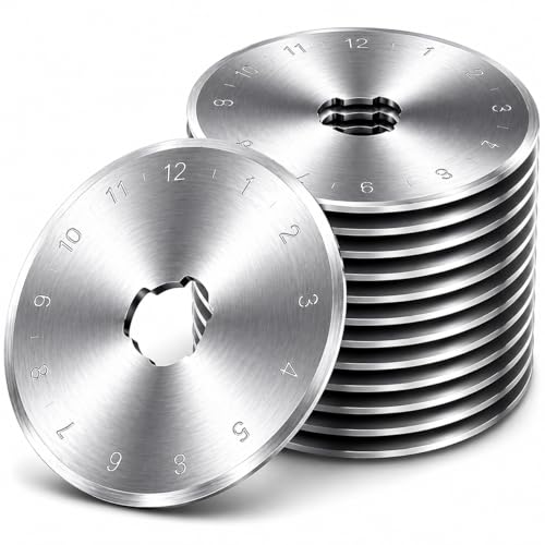 60mm SKS-7 Steel Rotary Blades 10 Pack