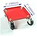 KASTFORCE Snowmobile Dolly Set Max Supporting 1500Lbs with Heavy Duty Straps Firmly Attaching on Skis KF2011