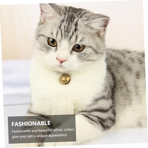 Collares para gatos NUOBESTY anti rozaduras con cuerda de algodón 6