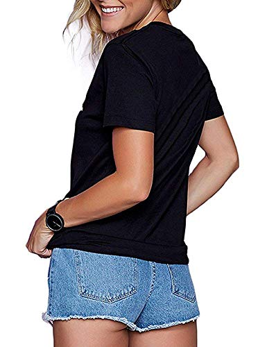 OwnZone Cotton Unisex Short Sleeve Round Neck T-Shirts A Cup of Tea with Sugar and A Cookie