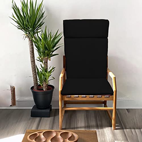 Almofadas de cadeira de encosto alto ao ar livre,com almofada de acampamento do assento traseiro do