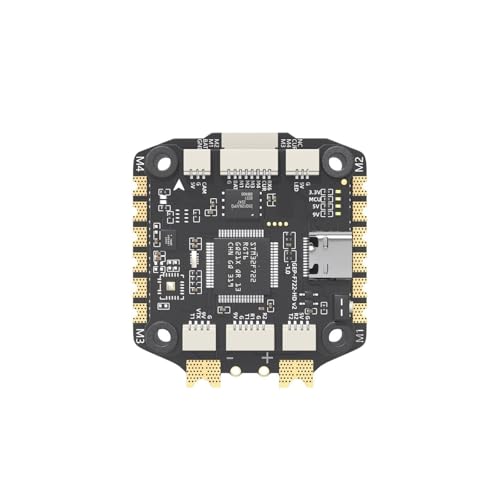 �݊���������܂� GEPRC F722 BLS 60A V2�X�^�b�N�Ή��A���[�V���OFPV�h���[���p16MB�u���b�N�{�b�N�X�t��4in1 ESC