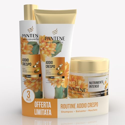 Pantene Pro-V Miracles Addio Crespo Set Regalo per Capelli: 1x...