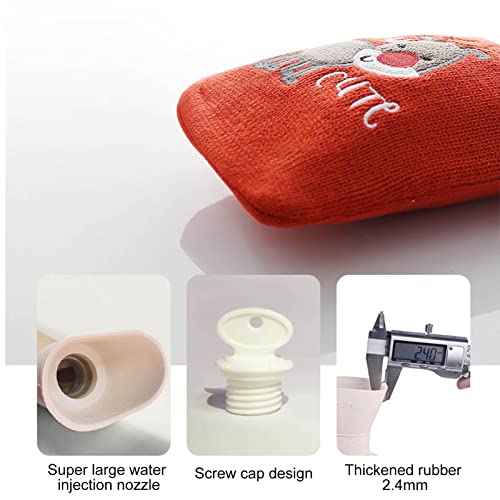 Garrafa de água quente - garrafa de água quente temático do Natal de 500 ml,Ferramentas quentes com