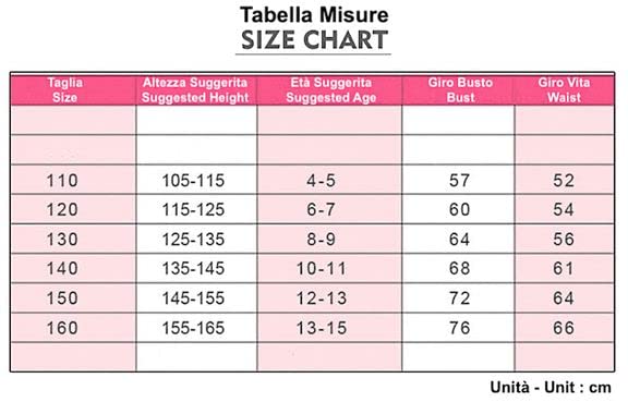 Robe tutu danse classique multicolore DANC211 taille S fille