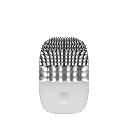 Aparelho de limpeza facial Xiaomi inFace, Vibrações Sônicas, Limpeza Profunda, À Prova d'água, Cinza