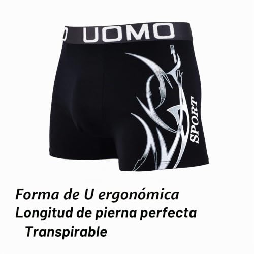 Pack de 8 bóxer de algodón calzoncillos hombre L&K suaves modelo 1105 4
