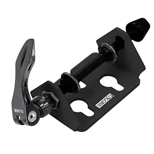 Bloqueo de horquilla GORIX para fijación estable de bicicletas de ruta y MTB