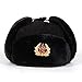 GAOXUQIANG Ejército soviético Ruso Piel Militar Sombrero de cosaco Ushanka Sombrero