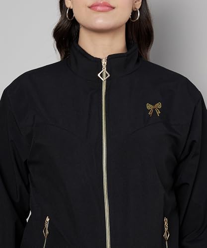 Image of eKools Nylon Full Sleeve Solid Women's Jacket