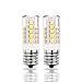E17 LED Bulb, Akindoo 4W Microwave Oven Appliance Light Bulbs, 40W Halogen Bulb Equivalent, 400LM, Non-Dimmable Corn Bulbs for Over The Counter Range Hood, Daylight White 6000K (2 Pack)