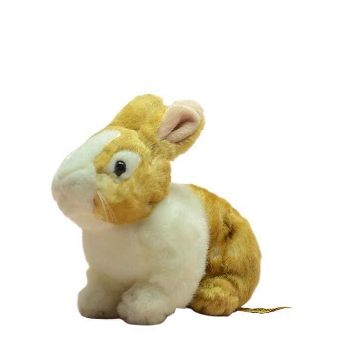 Peluche lapin hollandais pour remplacer un vrai animal sans les contraintes