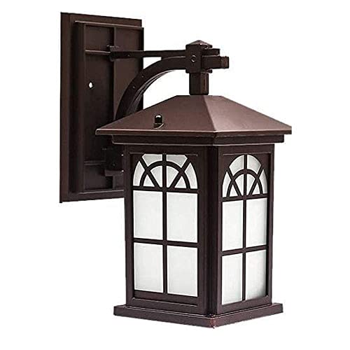 Lanterne Extérieure E27 Applique Murale Anti-Pluie pour Balcon et Patio de Villa