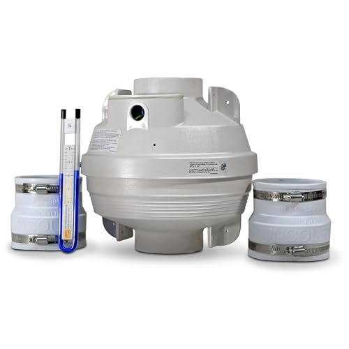 Suncourt Radon Mitigation System Kit for Sub-Slab...