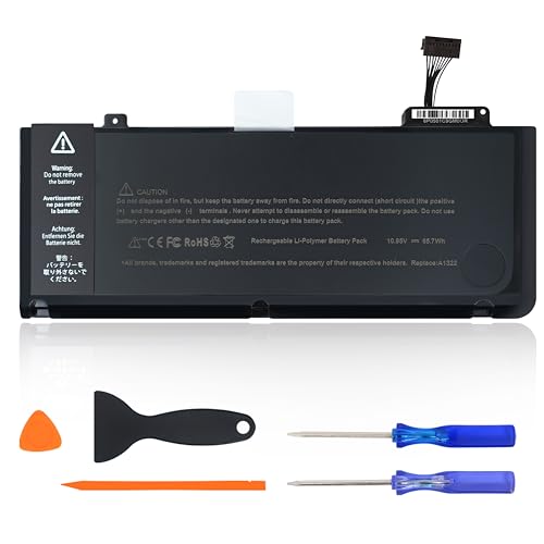Specifiche: Batteria A1322 , Capacità: 63.5Wh , Tensione: 10.95V , Tipo di batteria: Li-ion, Celle: 6 celle.