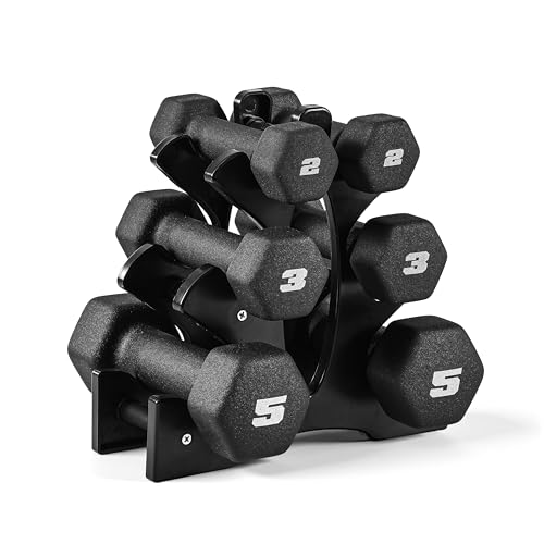 Image of CAP Barbell Neoprene Dumbbell Weights Pairs & Sets | Black