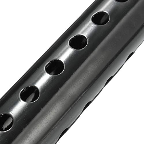 figatia Silenciador de Silencioso Universal de 2 Peças Preto