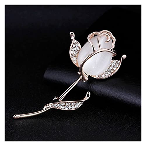YASEJJE Broche Rebeca Broche Flor Broches for Mujeres Gran Bowknot Broche Pin Simple Moda Joyería Boda Pin Corsage Accesorios Cover