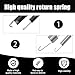 59207 Throttle Return Spring Assortment, Universal Carburetor Return Dual Spring (Compatible with Most 5-1/8 Carburetor Necks)