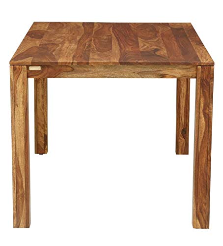 Image of JEENWOOD Solid Wood 6 Seater Dining Set in Provincial Teak Finish (Medium 15, Brown 15)