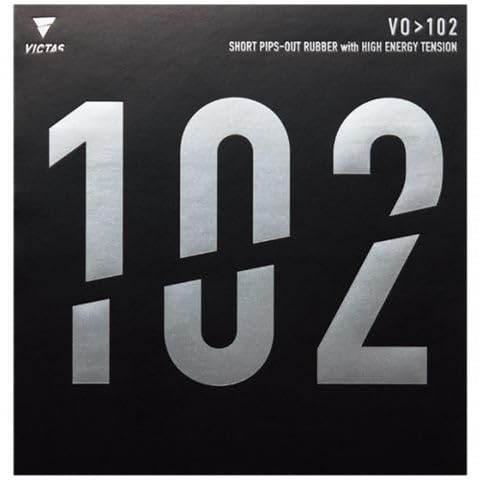 Table Tennis Rubber, Max Size, Black, High Energy Tension, Short Pips Fast, Spin, Disruptive, Adult, Unisex, Table Tennis, Sports