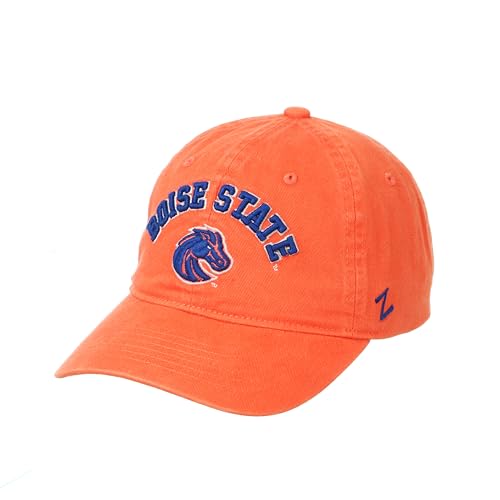 ZHATS Boise St. Broncos Vault Buster Scholarship Relaxed Fit Dad Cap - NCAA, Adjustable, Orange Baseball Hat