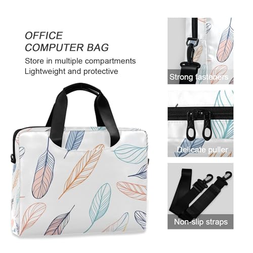 Funda para laptop con asa y correa, 13-15.6 pulg miniatura 4
