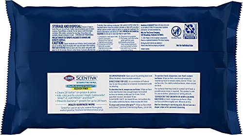 Clorox Scentiva Cleaning Wipes, Bleach Free Cleaning Wipes That Kill Bacteria, Pacific Breeze & Coconut Scent, 75 Count (Pack Of 3) #TOP1