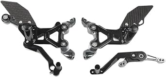 Footrest Foot Pegs Adjustable Rear Sets Foot Pegs Rests for S1000rr S1000 RR 2019 2020 2021 2022 2023 Rearset Pedal Rest Footpeg